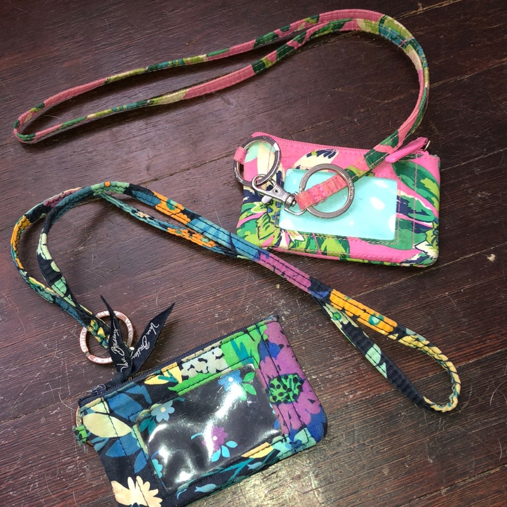 SOLD-Vera Bradley id and lanyard x 2 ( SOLD)
